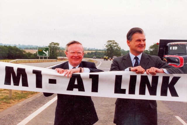 The M1-A1 link road was opened in 1994.