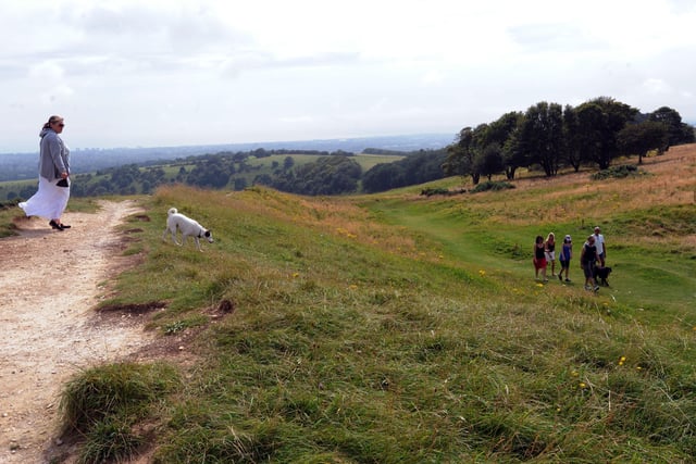 Cissbury Ring is the perfect place to explore, go on adventures, long walks and picnics. Picture: Stephen Goodger