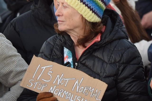 Sabina Nessa vigil, Eastbourne (Photo: Dan Jessup)
