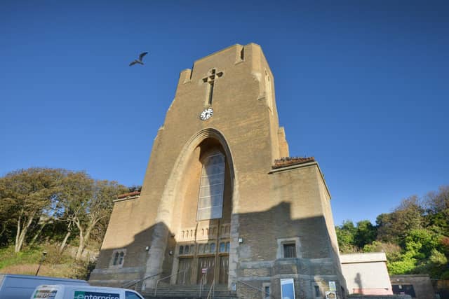 St Leonards' Parish Church site. SUS-210610-105730001