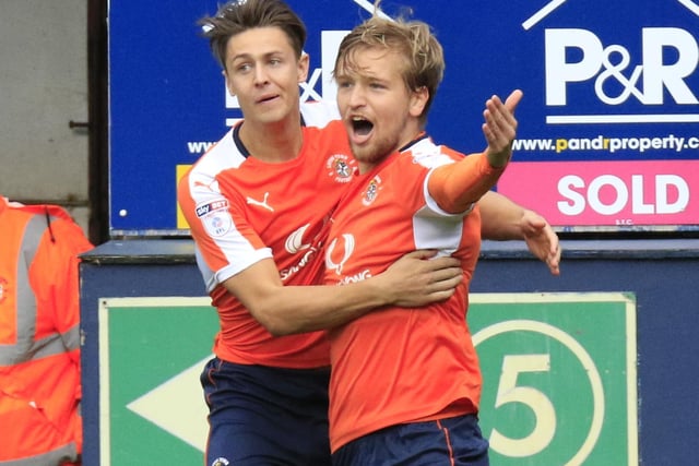 Luke Berry scored a hat-trick as Boro were thrashed at Kenilworth Road, with Danny Hylton adding two, Luke Gambin and James Justin scoring late on to completes a pleasing rout of Luton's near neighbours.