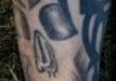 Cambridgeshire police have released images of tattoos in a bid to trace the identity of a man whose body was found in Peterborough.