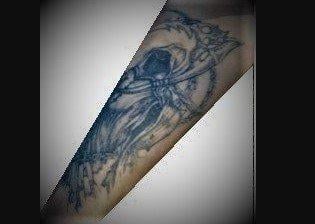 Cambridgeshire police have released images of tattoos in a bid to trace the identity of a man whose body was found in Peterborough.