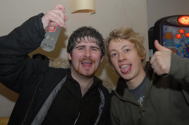 A night out at Bar Bloc in Peterborough in February 2008