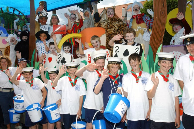 The 2nd Durrington Sea Scout Group float at the Worthing Rotary Carnival in 2006. Picture: Stephen Goodger W35274h6