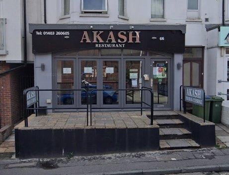 Akash in Horsham. Photo: Google Streetview