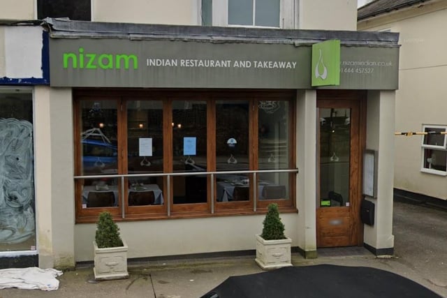 Nizam Indian Restaurant on South Road, Haywards Heath, offers an airy dining room in light wood tones for Indian tandoori, balti and biriani dishes, as well as takeaway. One reviewer said it served 'delicious, authentic Indian food' and the overall rating is 4.2 stars out of five, from 168 Google reviews. Picture: Google Street View.