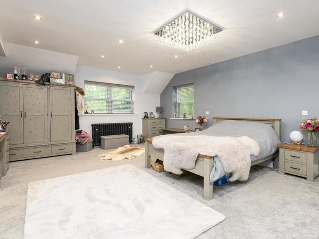Another angle of the master bedroom.