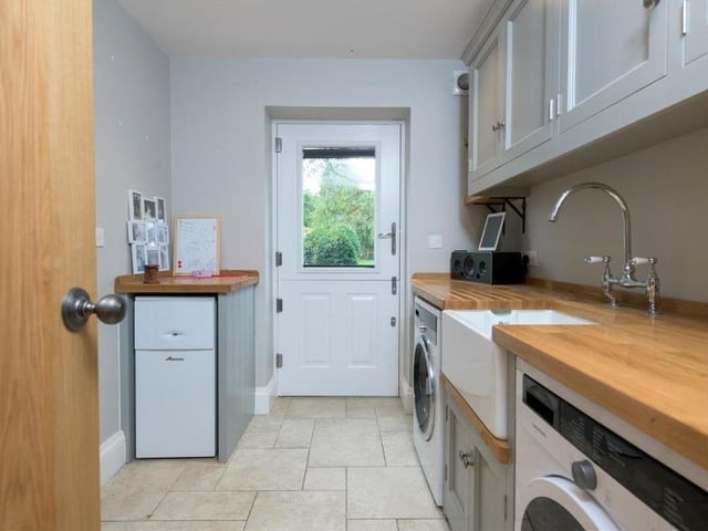 The utility room.