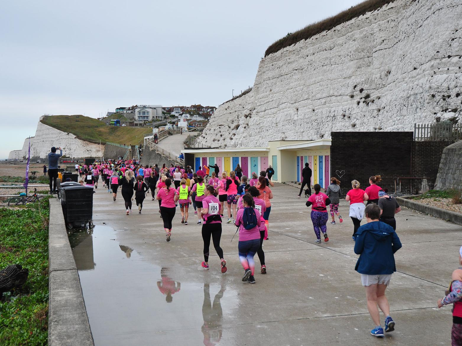 The 8k run was held on October 3 and has raised £25,000 for RISE