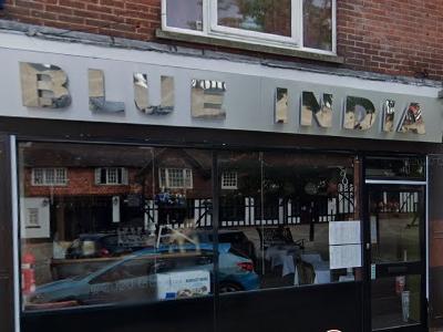 Blue India  has a rating of 4.1/5 from 281 Google reviews