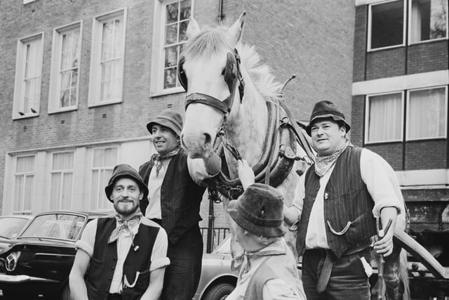 The Wurzels (pictured) delivered some outstanding musical hits like 'I've got a combine harvester' and 'I am a cider drinker' in the 1970s with the latter presumably helping them get through games at Ashton Gate. Monty Python and Fawlty Towers star John Cleese is another famous City fan.  (Photo by Larry EllisGetty Images).