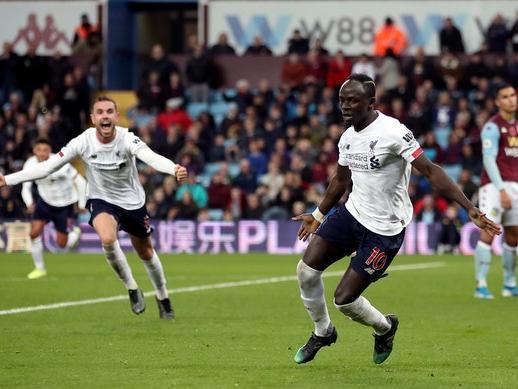 Sadio Mane sparked wild scenes of celebration at Villa Park in early November. The Senegal forward flicked home a stoppage-time winner as the Reds came from behind to win 2-1 in dramatic fashion