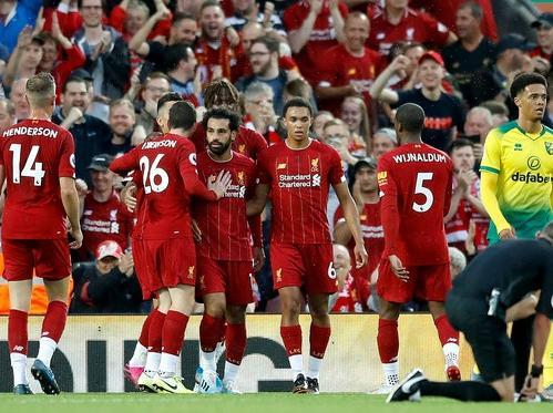 Liverpool, fresh from being crowned European champions, began the season in emphatic fashion by thrashing newly-promoted Norwich 4-1 at Anfield