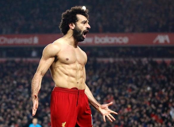 'We're going to win the league!' rang around a raucous Anfield after Mohamed Salah ripped off his shirt to celebrate securing victory over Manchester United in January