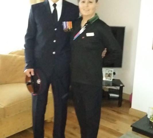Anne Hamilton: "Crescent Link Smply Foods and my husband who is a firefighter."