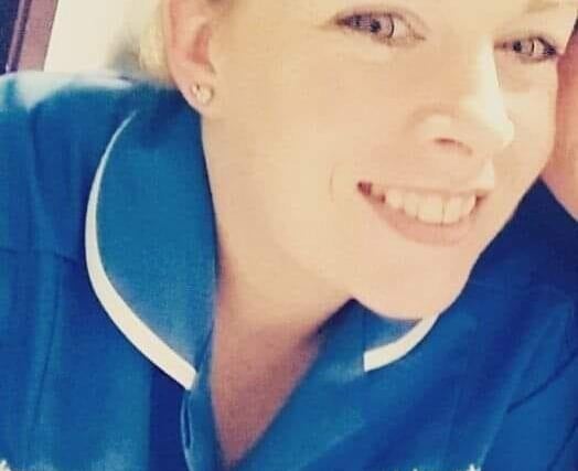 Karen Healy: "Nuala Logue superhero nurse at Foyle Hospice."