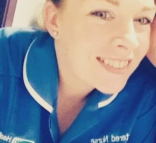 Karen Healy: "Nuala Logue superhero nurse at Foyle Hospice."