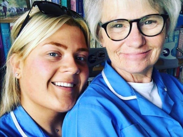 Michelle Freaney McClafferty: "Maj Mclaughlin and Finlay Sara two of the best community carers out there."