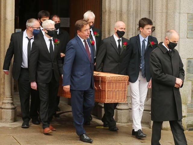 The Funeral for John Hume at St Eugene's Cathedral
