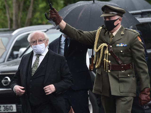 The Funeral for John Hume at St Eugene's Cathedral