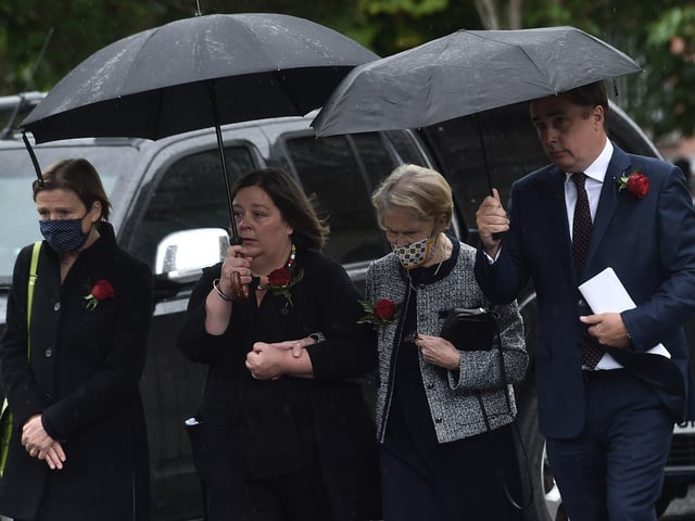 The Funeral for John Hume at St Eugene's Cathedral