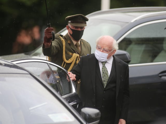 The Funeral for John Hume at St Eugene's Cathedral