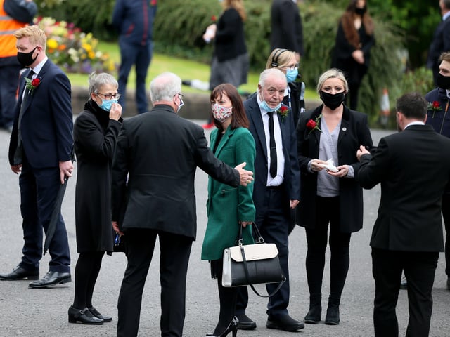 The Funeral for John Hume at St Eugene's Cathedral