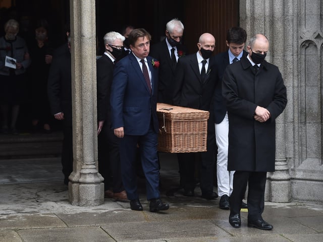 The Funeral for John Hume at St Eugene's Cathedral