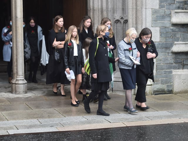 The Funeral for John Hume at St Eugene's Cathedral