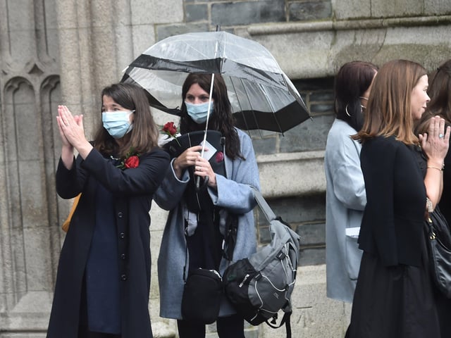 The Funeral for John Hume at St Eugene's Cathedral