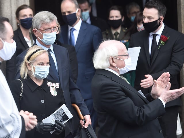 The Funeral for John Hume at St Eugene's Cathedral