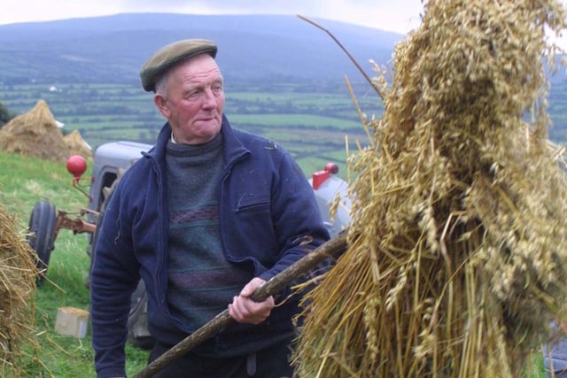 Patrick McDonnell at Cushendall in October 2002. Picture: Kevin McAuley/Farming Life archives