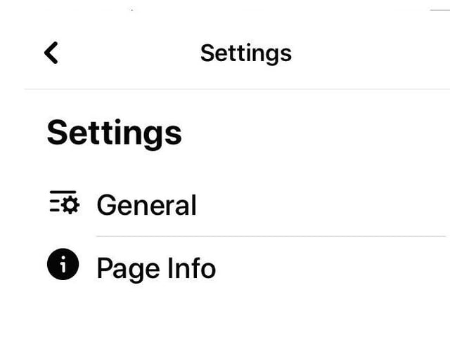 In the settings section click general