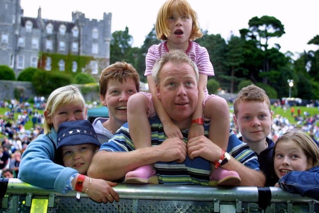 The Mullan family enjoying a 2002 concert at Castlewellan Castle, Co Down. Picture: Bernie Brown/News Letter archivesThe Mullan family enjoying a 2002 concert at Castlewellan Castle, Co Down. Picture: Bernie Brown/News Letter archives