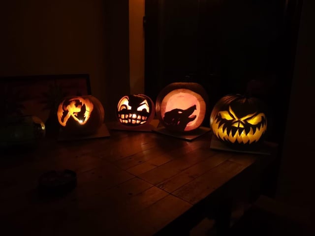 Tracy O'Kane - Pumpkins by Evan, Sarah and Nathan