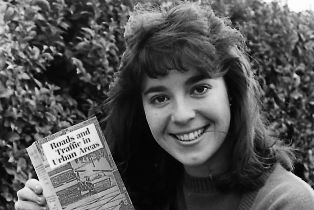 Mindful delegate – Attending the 25th annual congress of the Road Safety Council of Northern Ireland in October 1987 which was held at Queen’s University is Sheree Davis from the university’s department of psychology