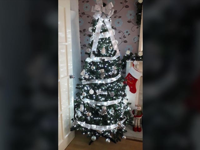 Denise McDaid - The children still need to add the hanging chocolate and candy canes..