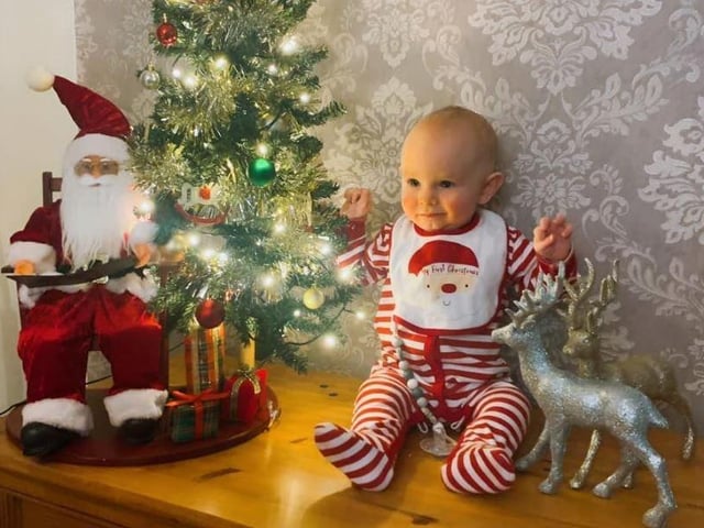 Sarah Long - My Sons first Christmas.. Aodhan Long Born Feb 2020.JPG
