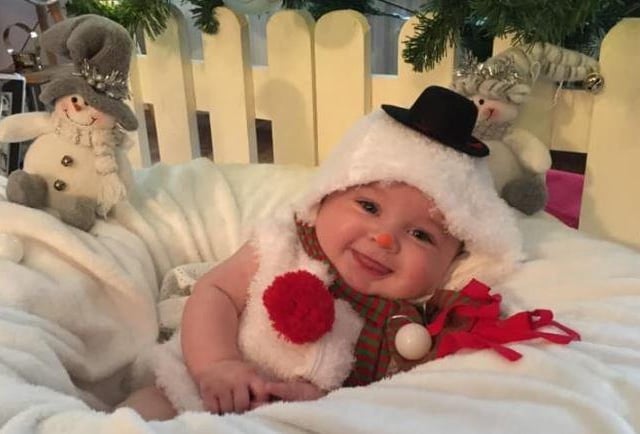 Sharleen Doherty - Jimmie Doherty, 4 months from Buncrana