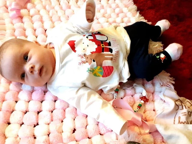 Shauna Oreilly - my beautiful baby girl Fiadh-rose born 28.10.20 her first Christmas