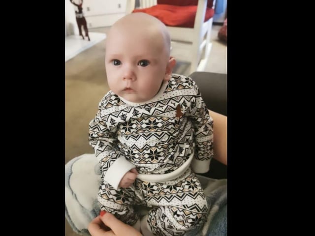 Lisa ferry - Baby Ben's first Christmas, born August 27th 2020