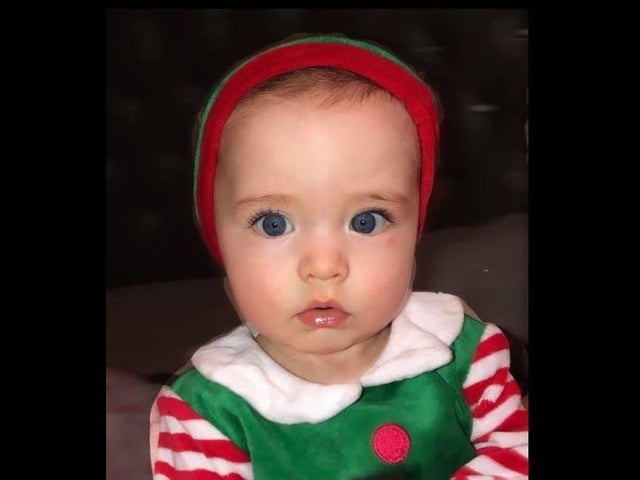Naomi Mclaughlin - Rioghán Martin McLaughlin born on the 24.03.2020 his first Christmas.
