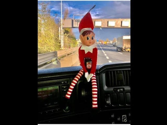Linda Millar - Away on a road trip with daddy to work