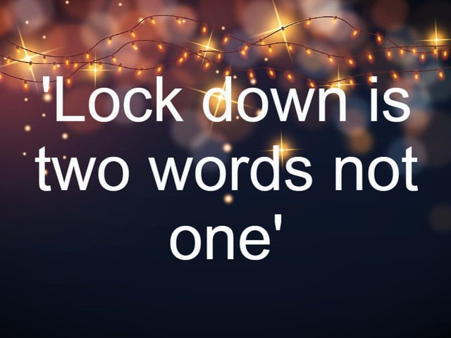 Twenty words and phrases most people in Northern Ireland will not want to hear as they attempt to recharge the batteries over the Christmas break.
