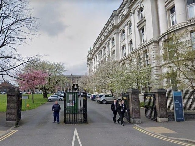 One of the schools in Northern Ireland that uses the AQE post-primary transfer test.