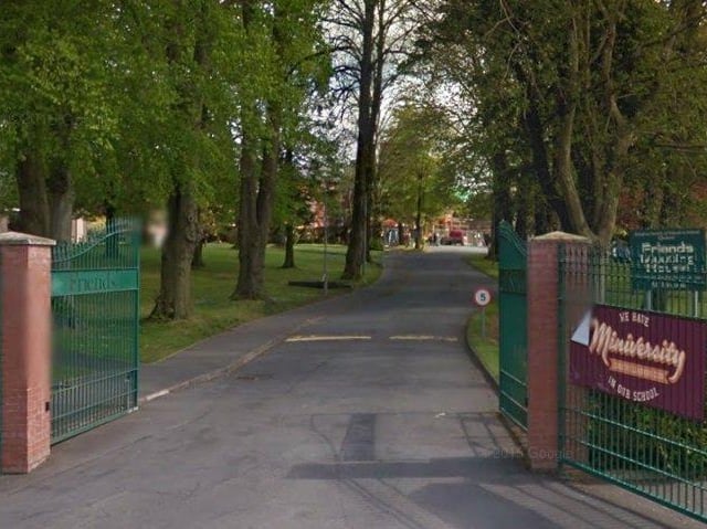 One of the schools in Northern Ireland that uses the AQE post-primary transfer test.