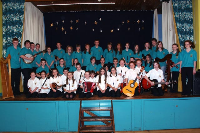 Ceoltoiri Crosskeys who held a Traditional Music Concert in St Patricks  PS  Aghagallon in 2007