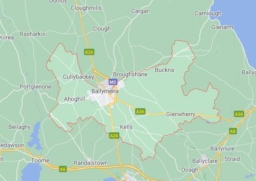 BT42 BALLYMENA - Incidence of 142.4 per 100k population