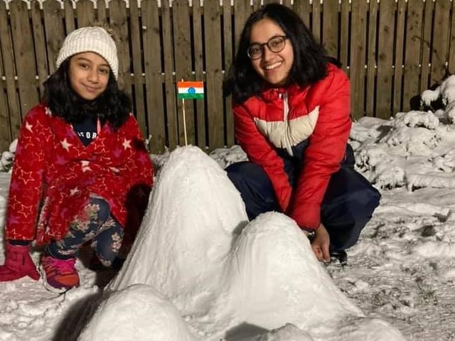 Sumeeta Gupta - Himalayas in my back garden